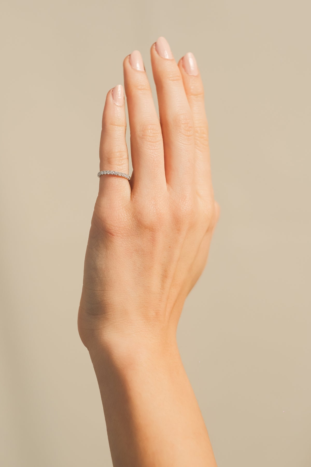 The Diamond Pinky Ring