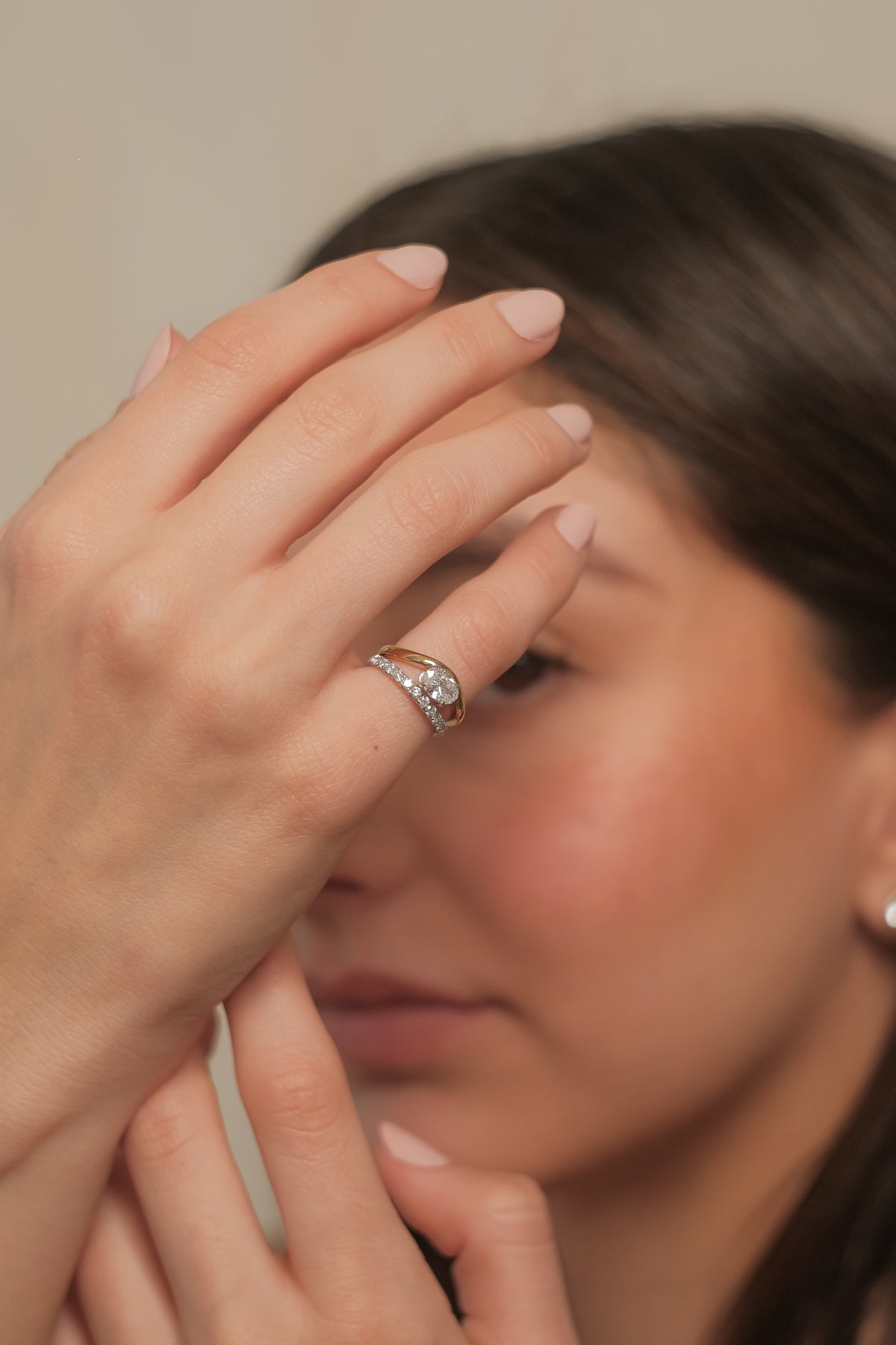 The Diamond Pinky Ring