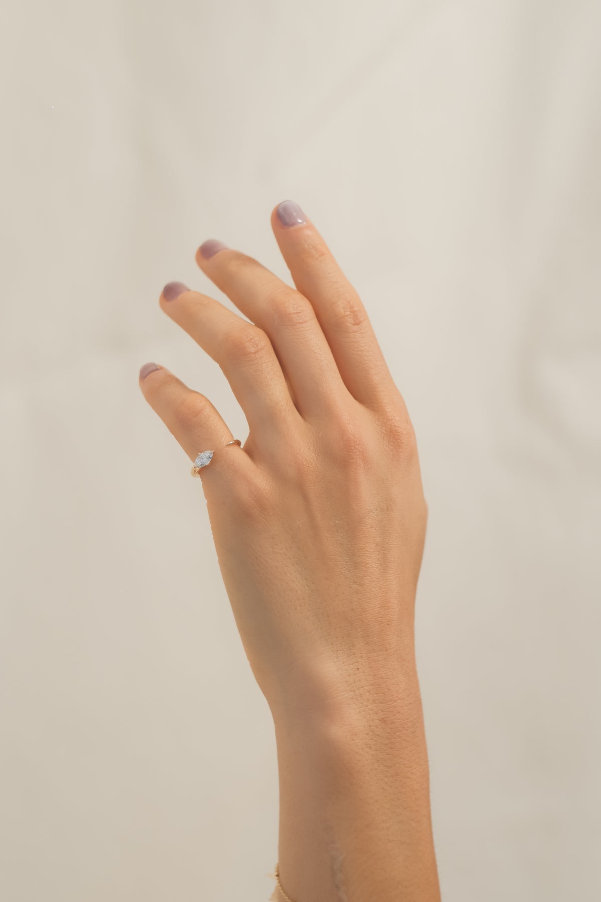 The Marquise Pinky Ring