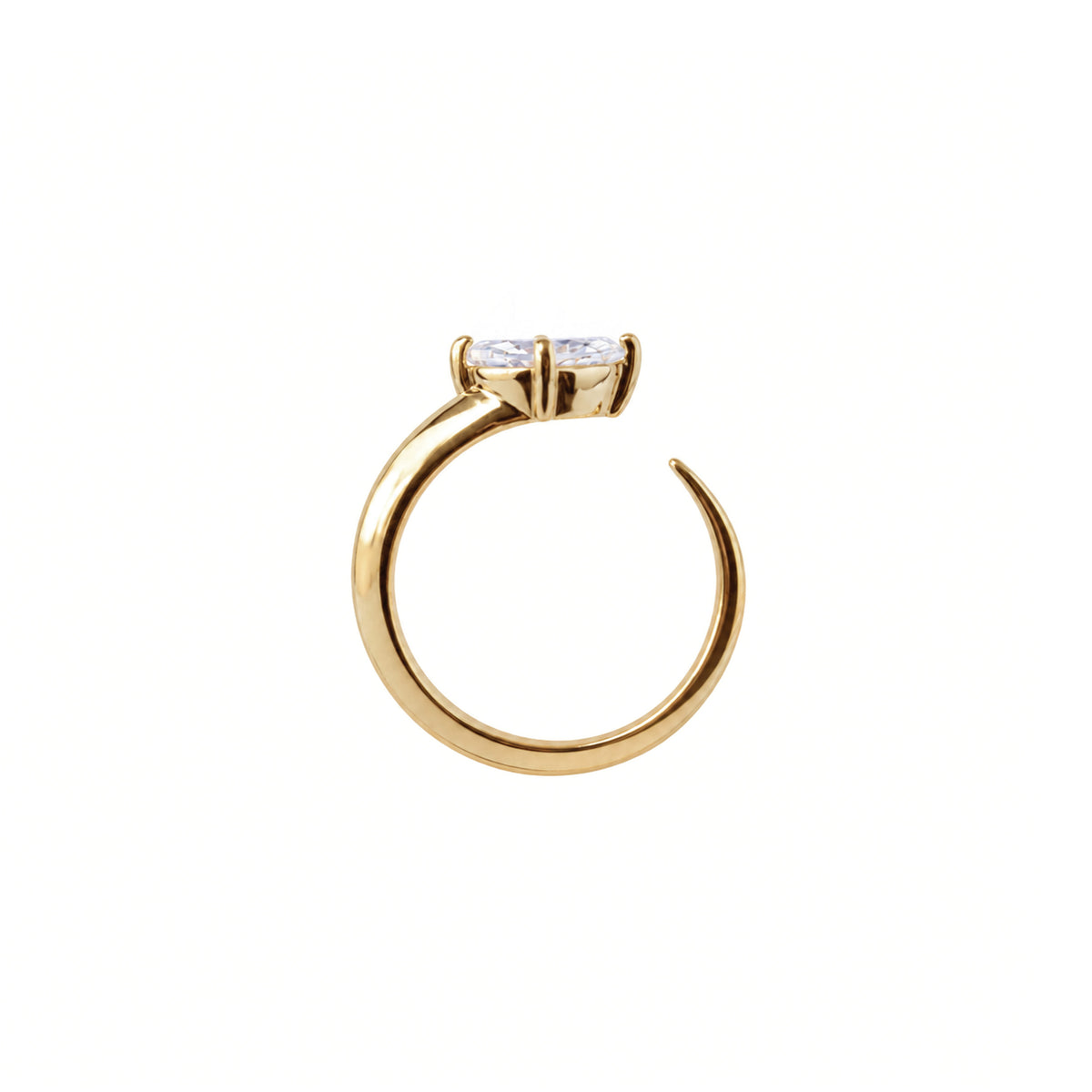 The Marquise Pinky Ring