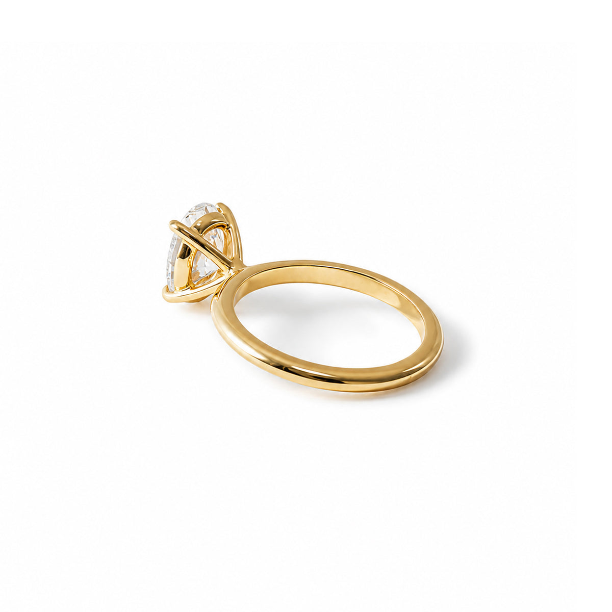 The Oval Solitaire Yellow