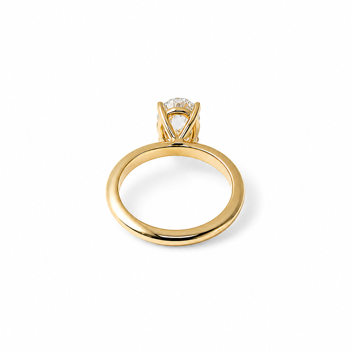 The Oval Solitaire Yellow
