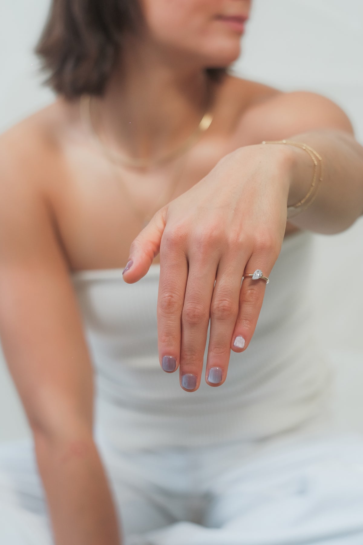 The Pear Pinky Ring