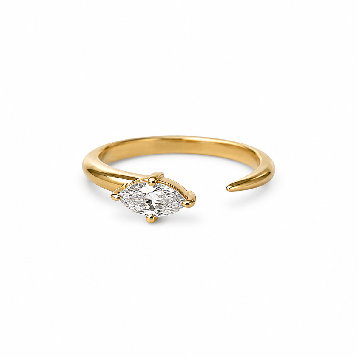 The Marquise Pinky Ring